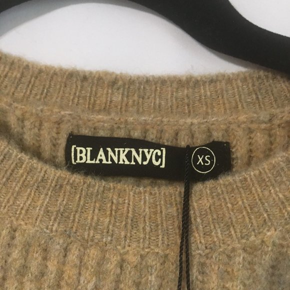 NWT Blank NYC Camel Sweater in Atomic Tan - Picture 7 of 8